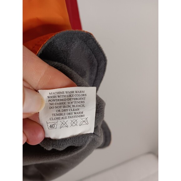 Marmot Lightweight 1/2 Zip Pullover Windbreaker Jacket Orange Small - Picture 3 of 5